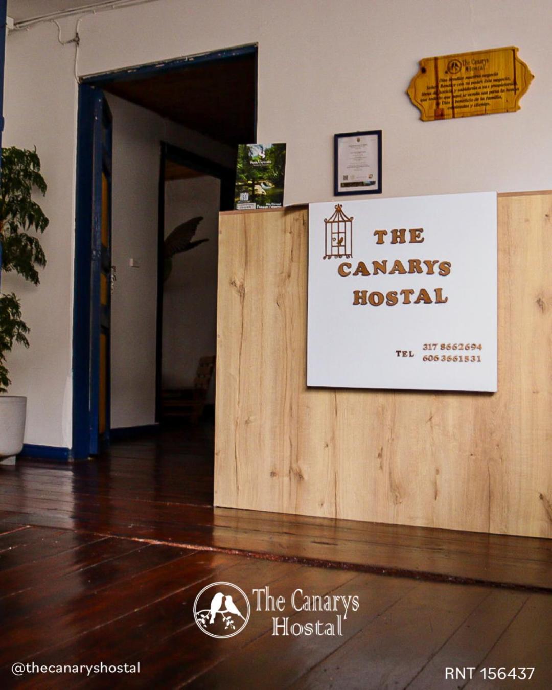 The Canarys Hostal Santa Rosa de Cabal Exterior foto